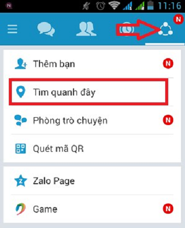 Tìm bạn quanh đây